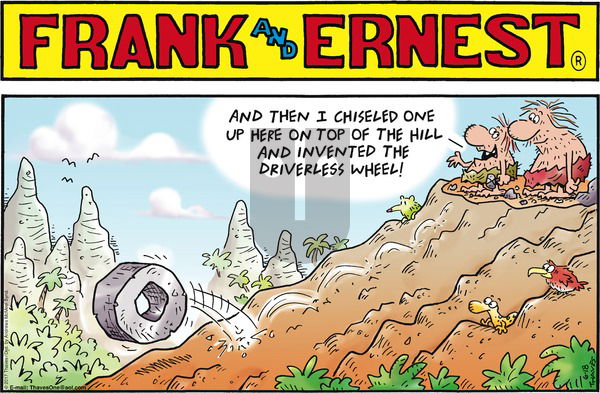 Frank and Ernest on Sunday June 18, 2017 Comic Strip