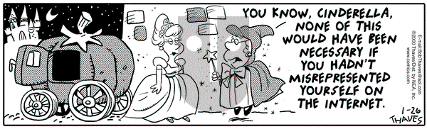 Frank and Ernest on Friday March 24, 2000 Comic Strip