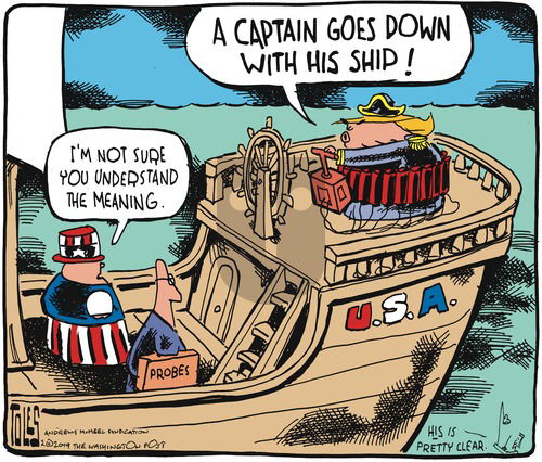Tom Toles on Sunday February 17, 2019 Comic Strip