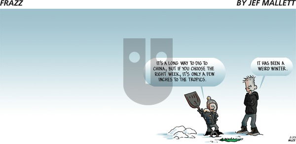 Frazz on Sunday February 23, 2020 Comic Strip