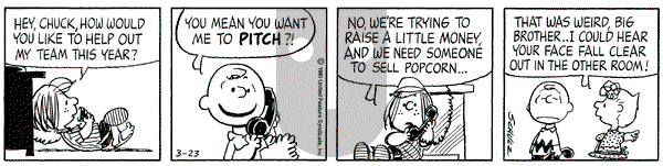 Peanuts on Tuesday March 24, 1981 Comic Strip