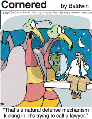 Cornered on Tuesday August 15, 2000 Comic Strip