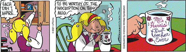 Rose is Rose on Monday March 15, 2021 Comic Strip