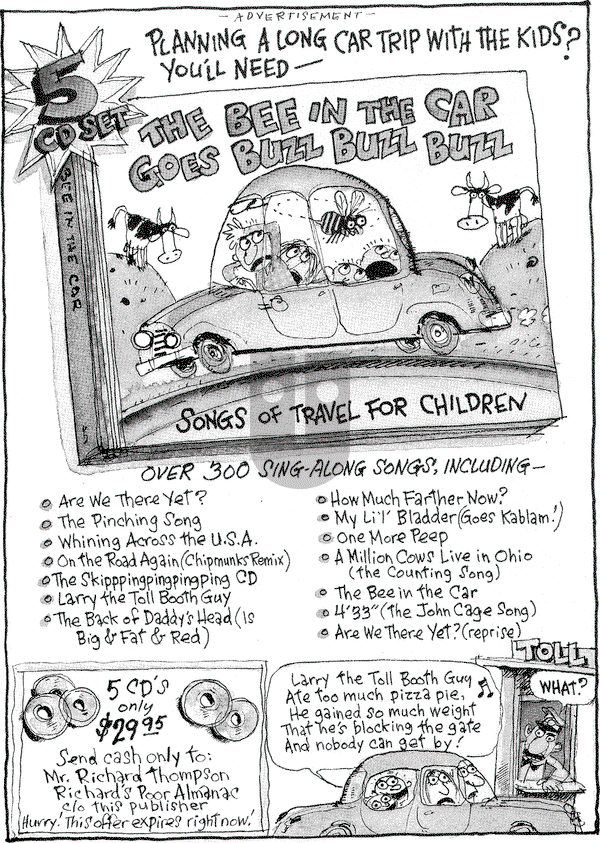 Richard's Poor Almanac on Monday July 29, 2013 Comic Strip