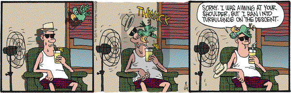 Monty on Tuesday August 24, 2010 Comic Strip