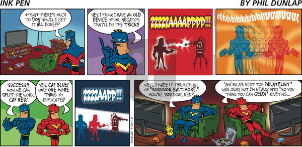Ink Pen on Sunday April 25, 2010 Comic Strip