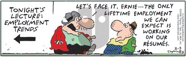 Frank and Ernest - Thursday August 3, 2006 Comic Strip