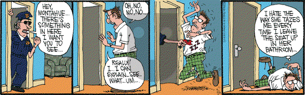 Monty on Saturday April 26, 2014 Comic Strip