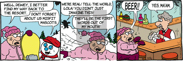 Lola on Saturday February 21, 2009 Comic Strip