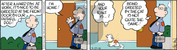 Drabble on Saturday March 27, 2010 Comic Strip