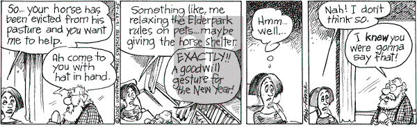 The Elderberries on Tuesday December 27, 2005 Comic Strip