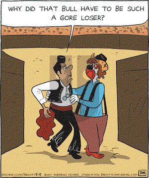 Brevity on Friday May 5, 2017 Comic Strip