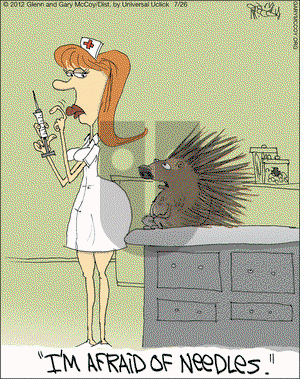 The Flying McCoys - Thursday July 26, 2012 Comic Strip