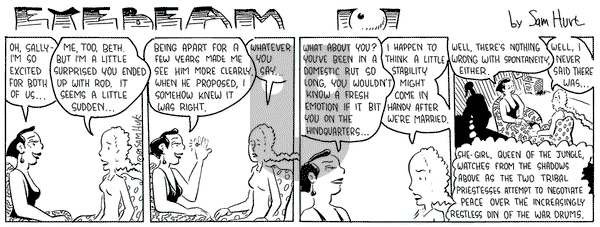 Eyebeam Classic on Monday February 10, 2025 Comic Strip