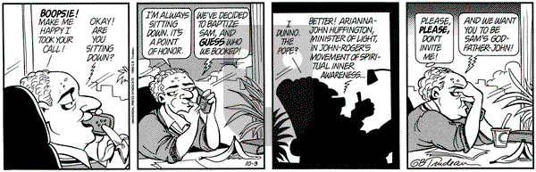 Doonesbury on Monday October 3, 1994 Comic Strip