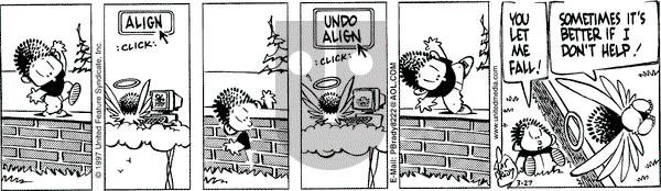 Rose is Rose on Thursday March 27, 1997 Comic Strip