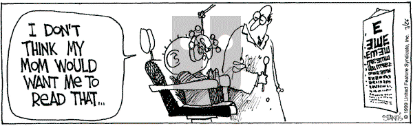 The Buckets on Monday July 26, 1999 Comic Strip