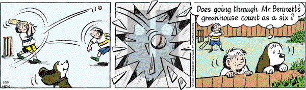 Fred Basset on Monday August 29, 2016 Comic Strip