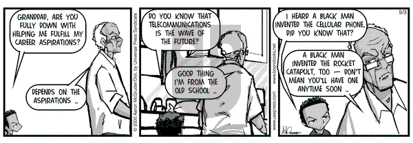 The Boondocks on Wednesday May 3, 2000 Comic Strip