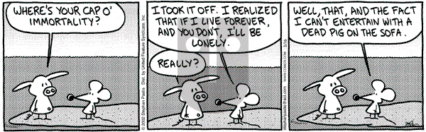 Pearls Before Swine on Saturday March 16, 2002 Comic Strip