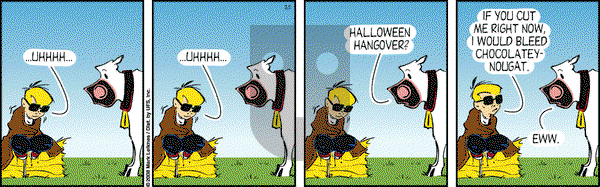 Cow and Boy Classics on Saturday November 1, 2008 Comic Strip