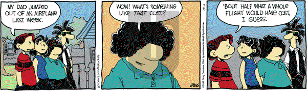 The Buckets on Wednesday September 13, 2017 Comic Strip