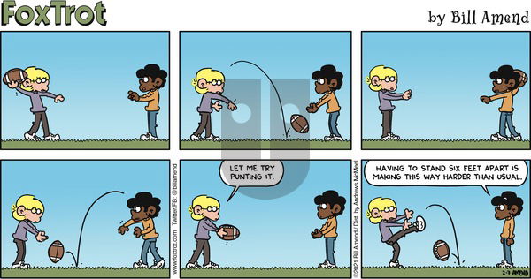 FoxTrot on Sunday February 7, 2021 Comic Strip
