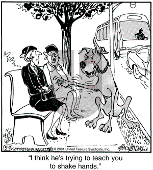 Marmaduke on Wednesday May 2, 2001 Comic Strip