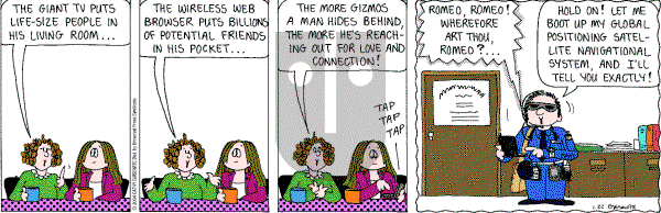 Cathy Classics - Thursday January 22, 2004 Comic Strip