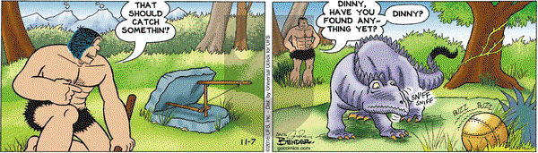 Alley Oop on Monday November 7, 2016 Comic Strip