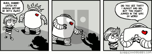 Robbie and Bobby on Thursday October 23, 2025 Comic Strip