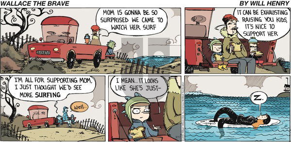 Wallace the Brave on Sunday March 17, 2019 Comic Strip