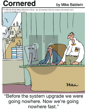 Cornered on Thursday November 25, 2010 Comic Strip