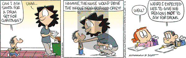 Baby Blues on Friday December 6, 2013 Comic Strip