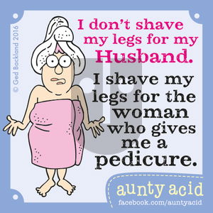 Aunty Acid on Sunday July 31, 2016 Comic Strip
