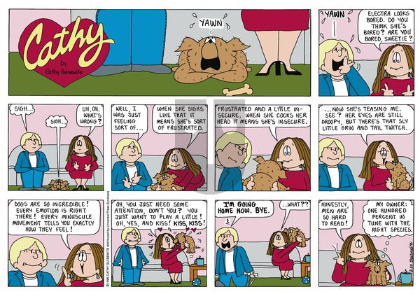 Cathy Classics on Sunday February 25, 1996 Comic Strip