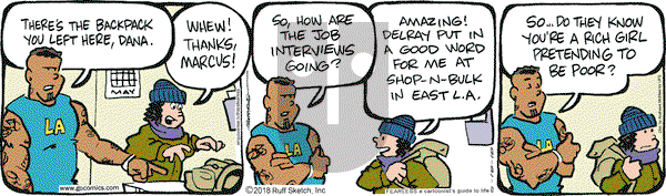 JumpStart on Friday May 18, 2018 Comic Strip