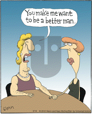 The Flying McCoys - Tuesday February 14, 2012 Comic Strip