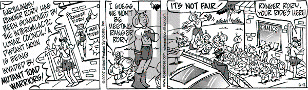 Rose is Rose on Saturday June 2, 2007 Comic Strip