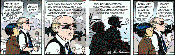 Doonesbury on Monday February 16, 2004 Comic Strip