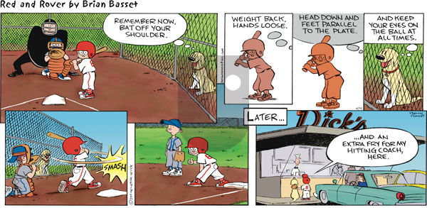 Red and Rover on Sunday May 15, 2011 Comic Strip