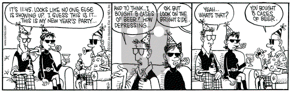 Monty on Tuesday December 31, 2002 Comic Strip