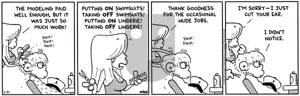 FoxTrot on Thursday February 21, 2002 Comic Strip