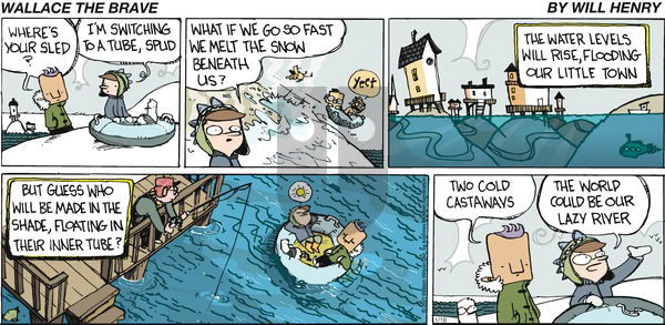Wallace the Brave on Sunday January 10, 2021 Comic Strip