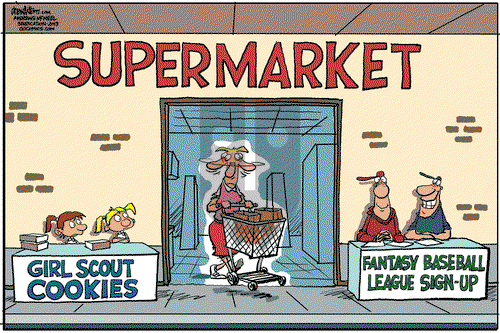 Win, Lose, Drew on Wednesday March 6, 2019 Comic Strip