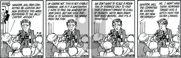 Doonesbury on Monday August 18, 1980 Comic Strip