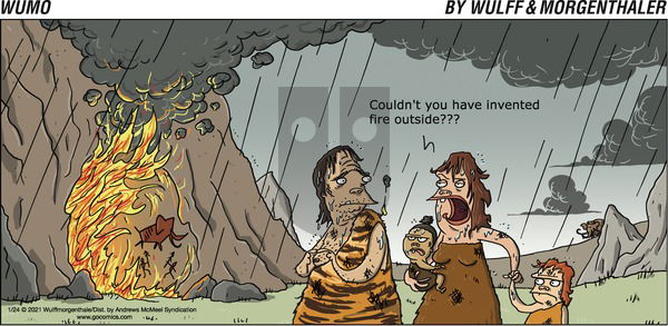 WuMo on Sunday January 24, 2021 Comic Strip
