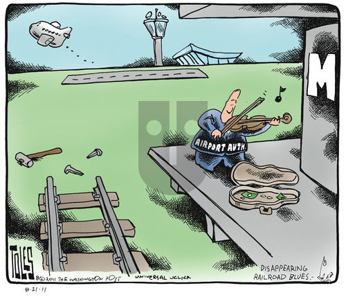 Tom Toles on Sunday August 21, 2011 Comic Strip