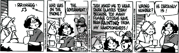 Rose is Rose on Friday July 14, 1995 Comic Strip