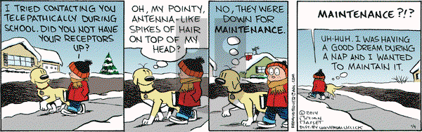 Red and Rover on Thursday January 9, 2014 Comic Strip